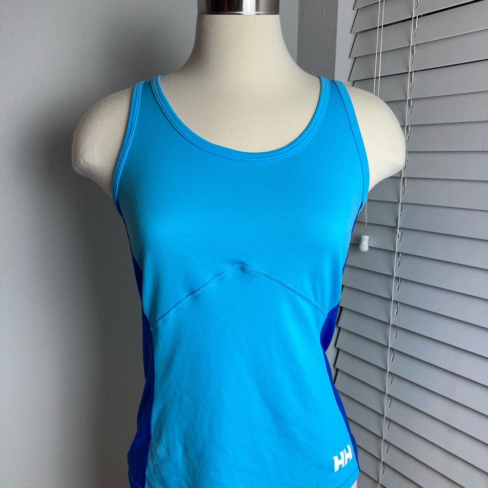 Helly Hansen Women's Blue Tank Top Size Medium Athletic Wear
